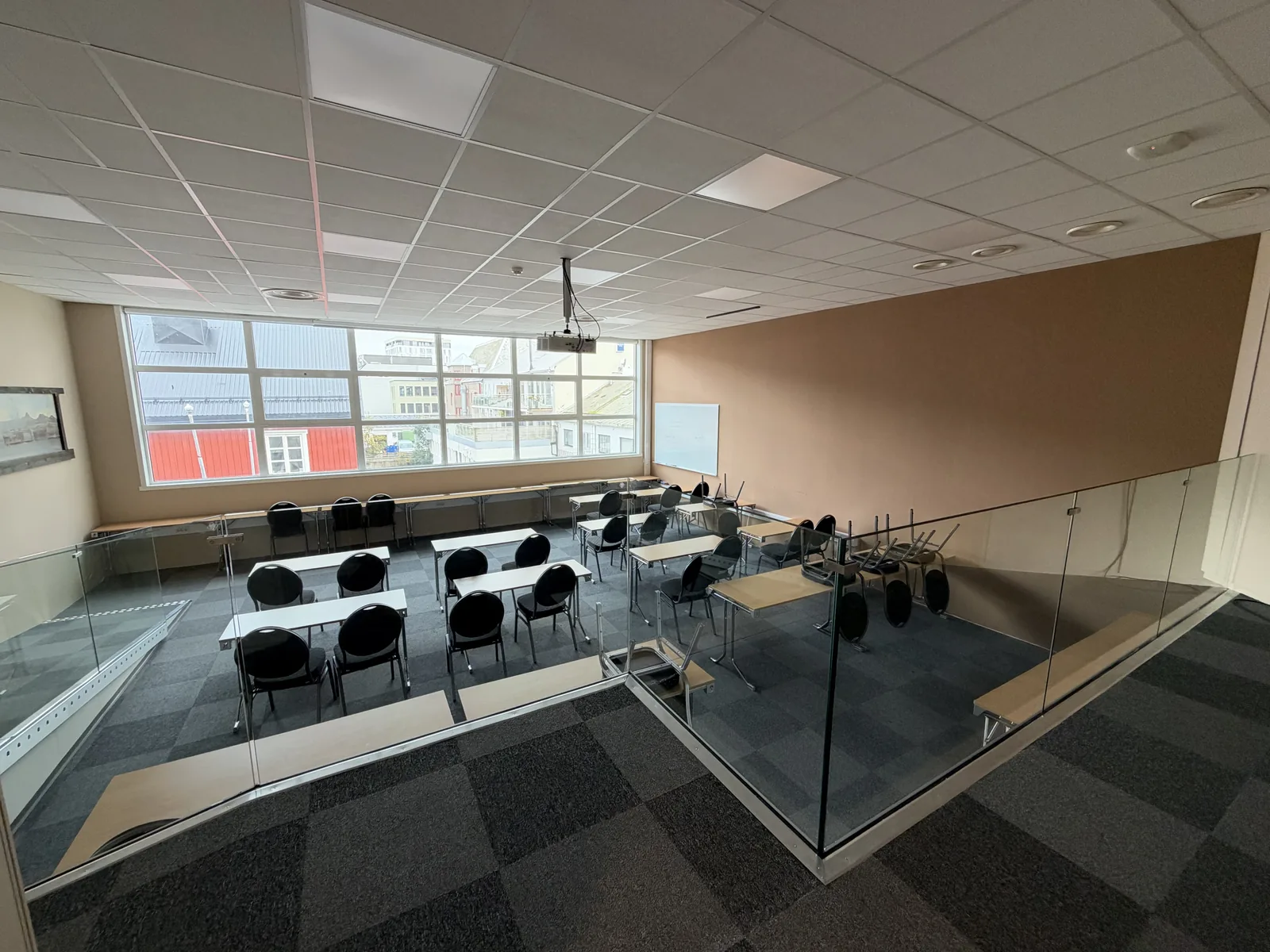 Kurs- og konferansesal hos VÆXT i Sandnessjøen.